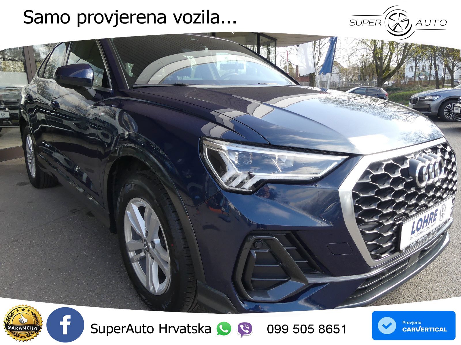 Audi Q3 II Sportback 35 TFSI (150 KS) S tronic S line