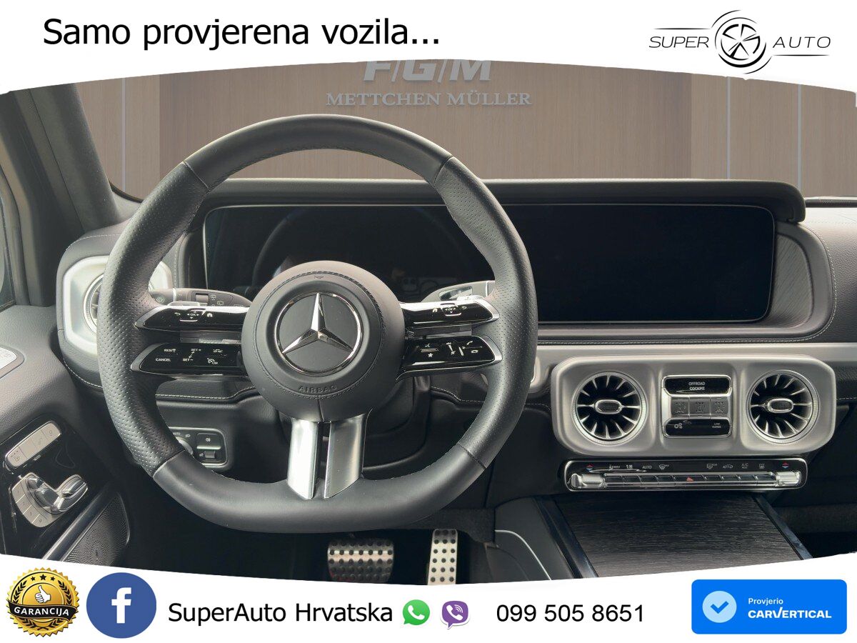 Mercedes G 450d Long (367 KS) 4MATIC 9G-TRONIC Exclusive LED+ACC