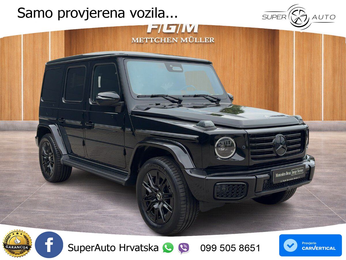 Mercedes G 450d Long (367 KS) 4MATIC 9G-TRONIC Exclusive LED+ACC