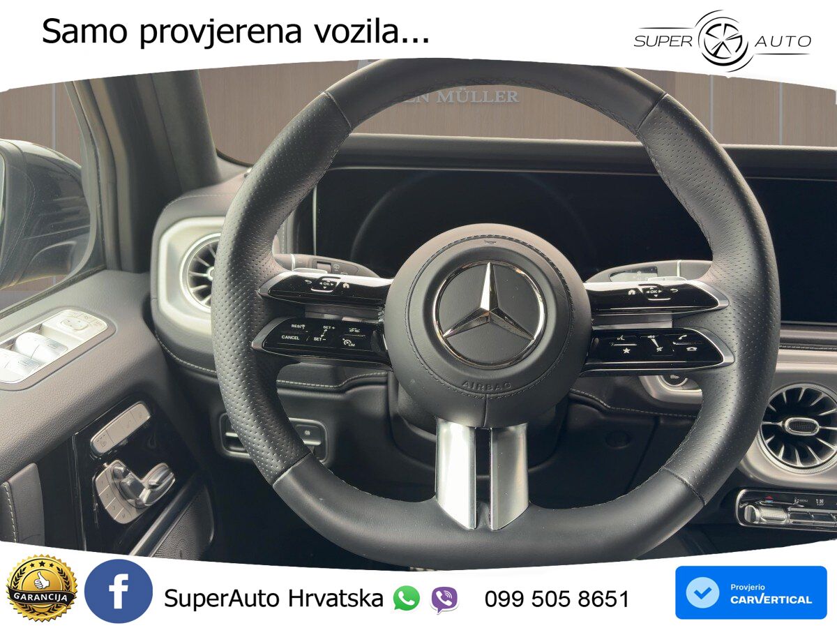 Mercedes G 450d Long (367 KS) 4MATIC 9G-TRONIC Exclusive LED+ACC