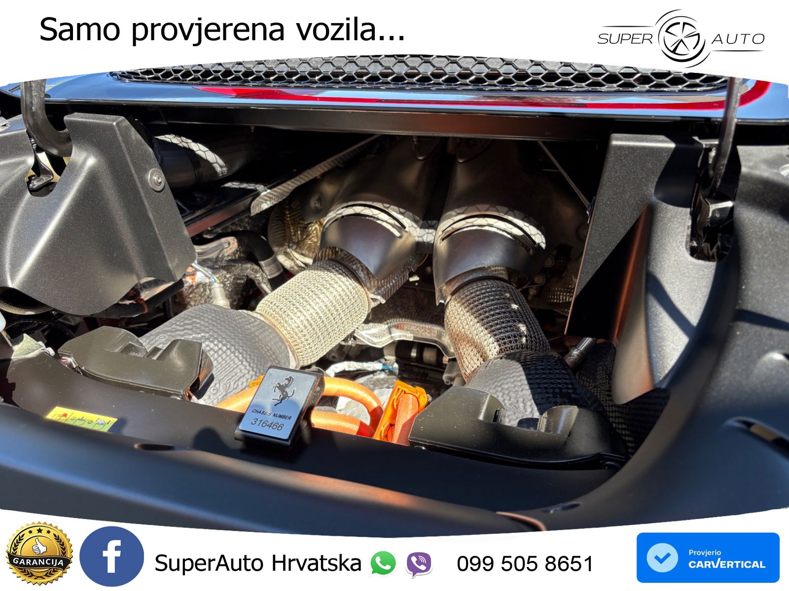 Ferrari 296 GTS 3.0 V6 (830 KS) F1 DCT LED+ACC