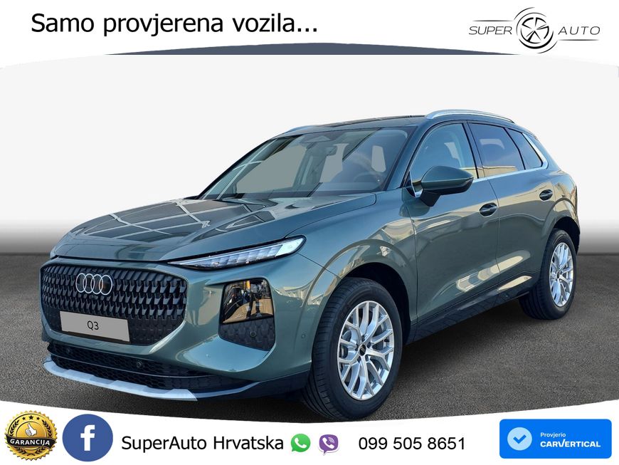 Audi Q3 2.0 TDI (150 KS) S tronic LED+GR SJED+ACC