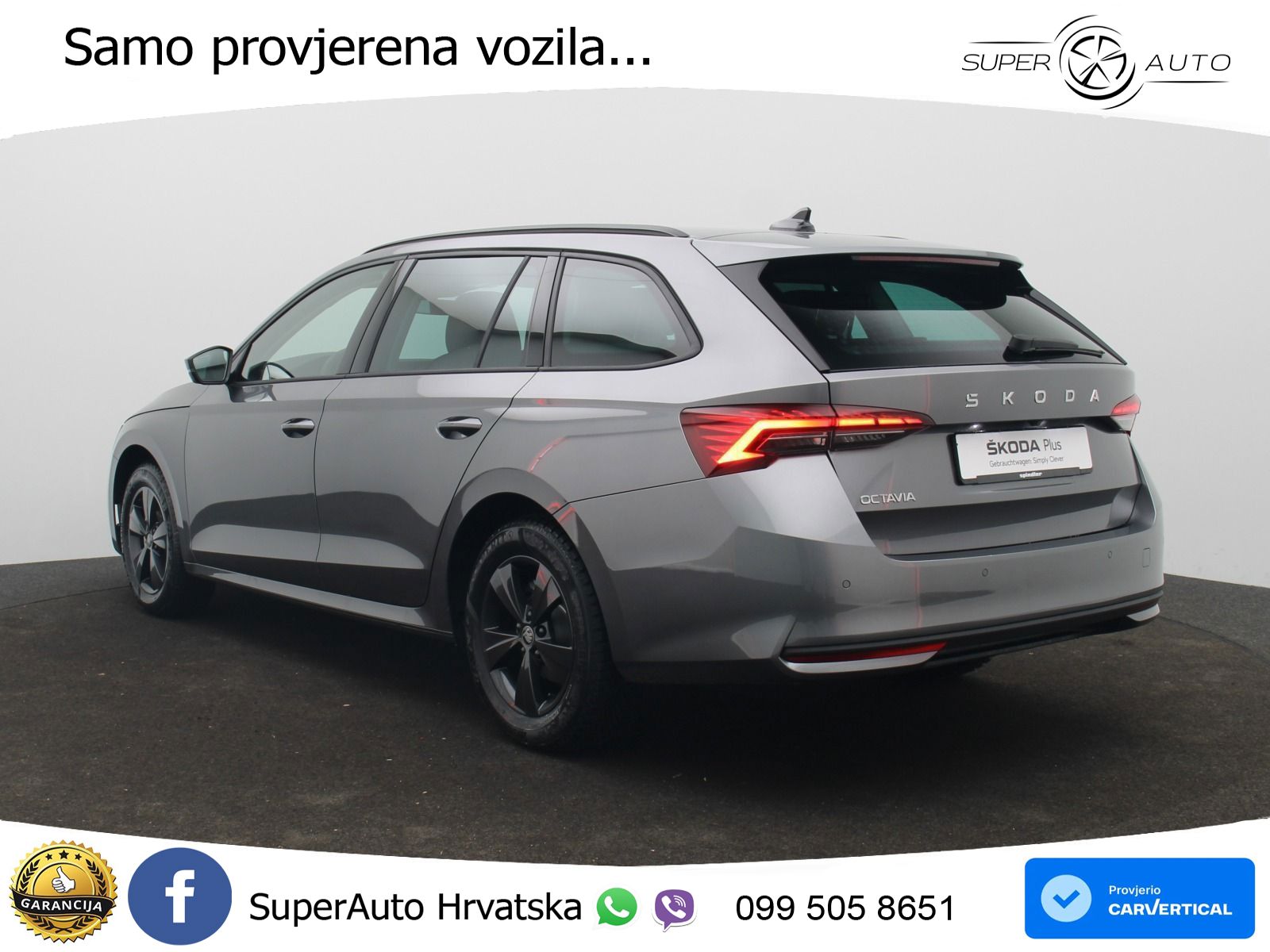 Škoda Octavia Combi 1.5 TSI (150 KS) DSG Selection LED+GR SJED+ACC