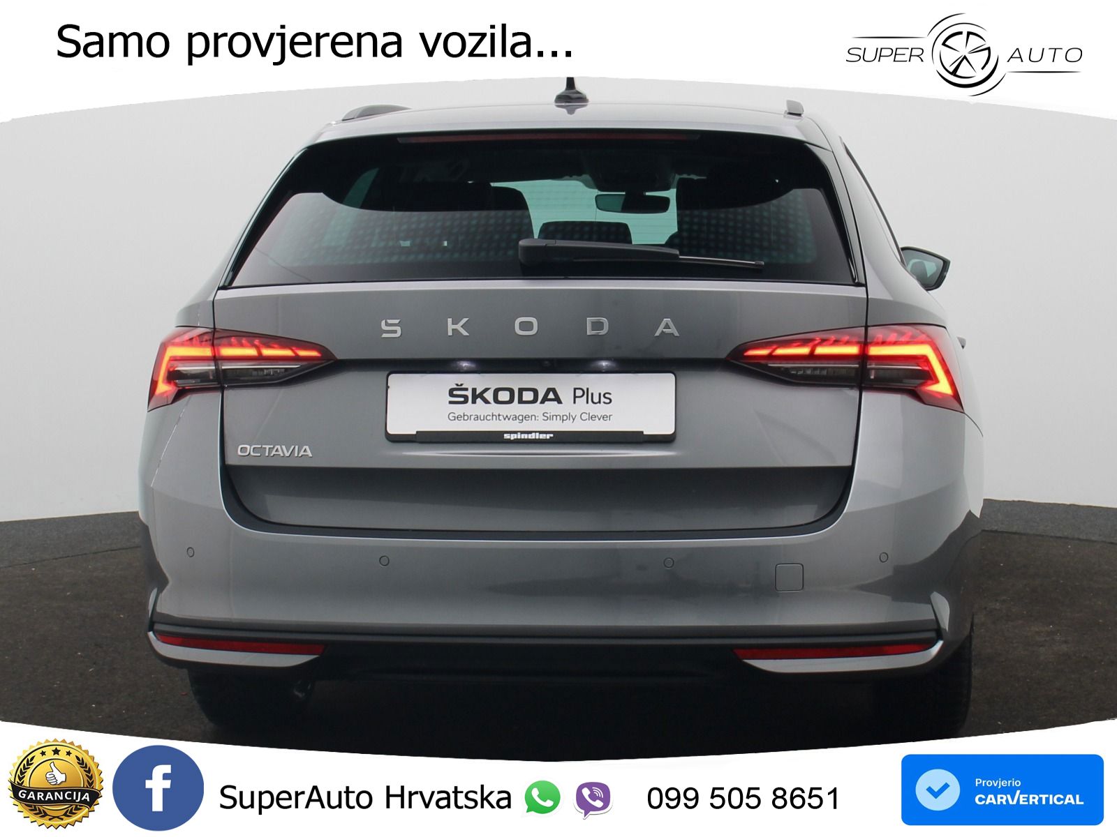 Škoda Octavia Combi 1.5 TSI (150 KS) DSG Selection LED+GR SJED+ACC
