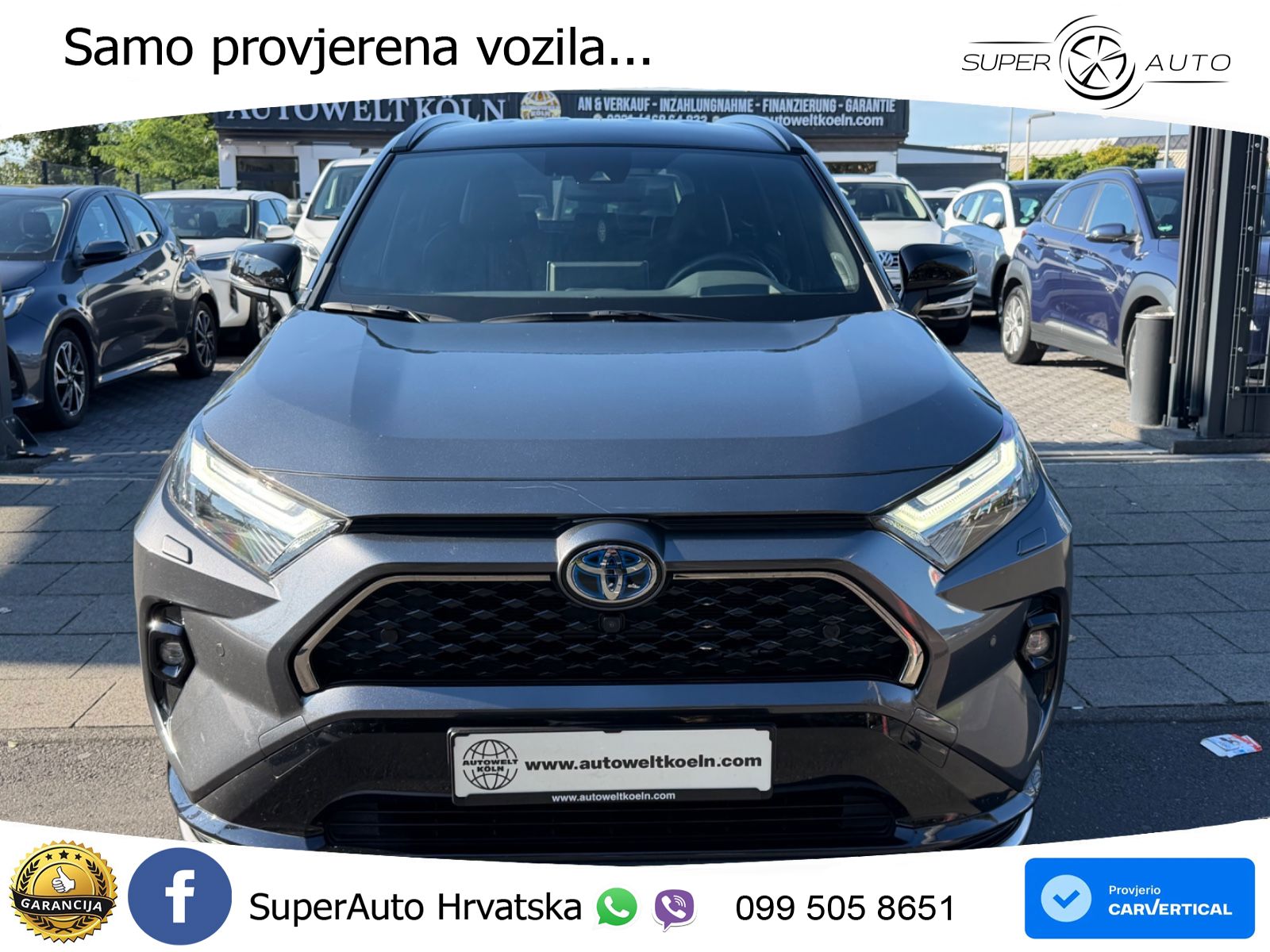 Toyota RAV4 Prime 2.5 D-4S (302 KS) Hybrid E-Four e-CVT LED+GR SJED+ACC