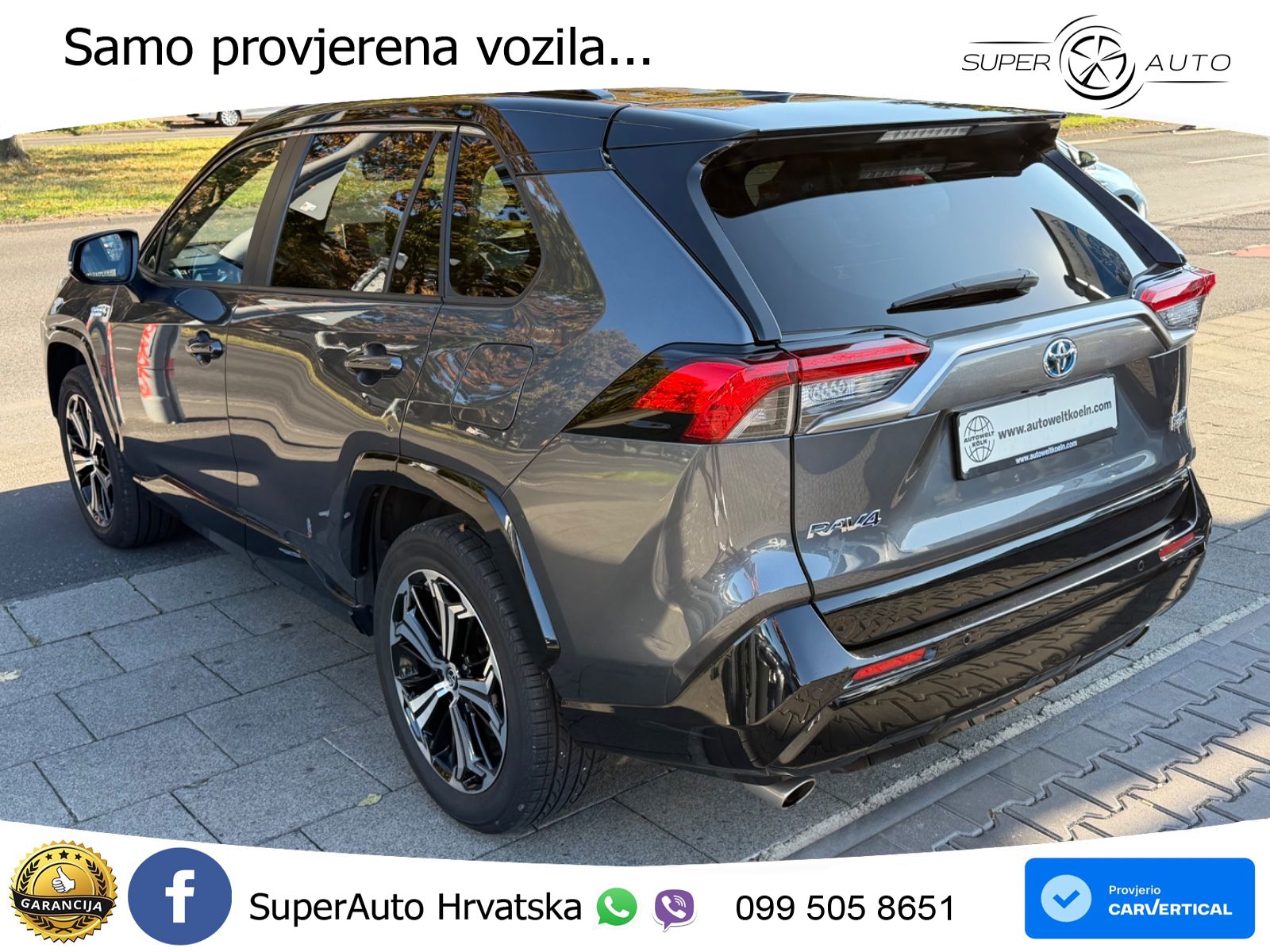 Toyota RAV4 Prime 2.5 D-4S (302 KS) Hybrid E-Four e-CVT LED+GR SJED+ACC