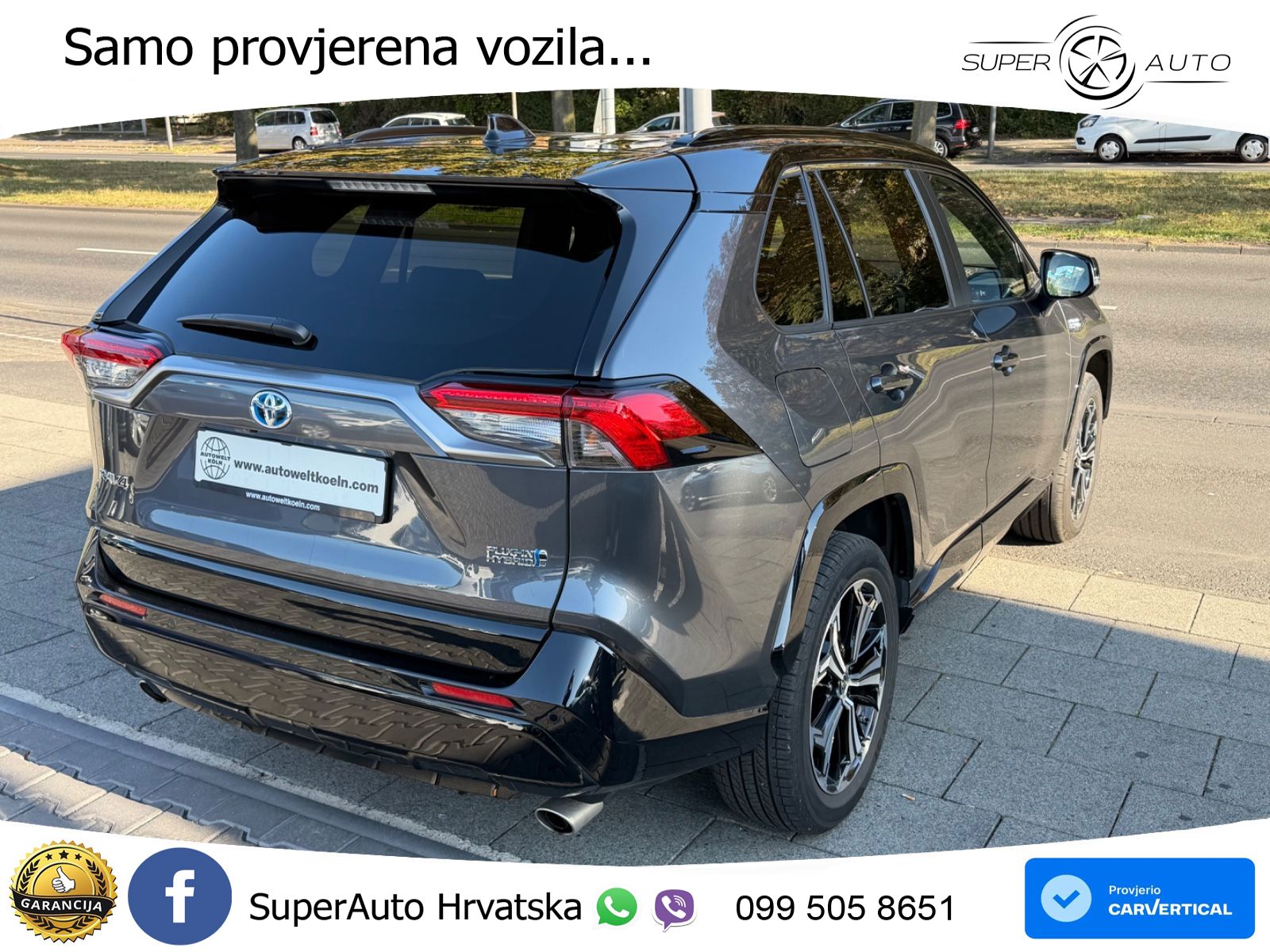 Toyota RAV4 Prime 2.5 D-4S (302 KS) Hybrid E-Four e-CVT LED+GR SJED+ACC