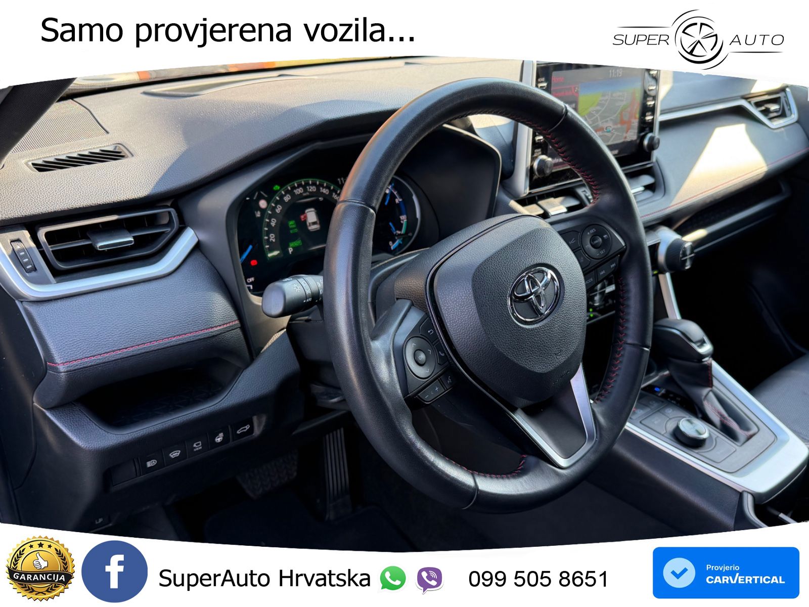 Toyota RAV4 Prime 2.5 D-4S (302 KS) Hybrid E-Four e-CVT LED+GR SJED+ACC