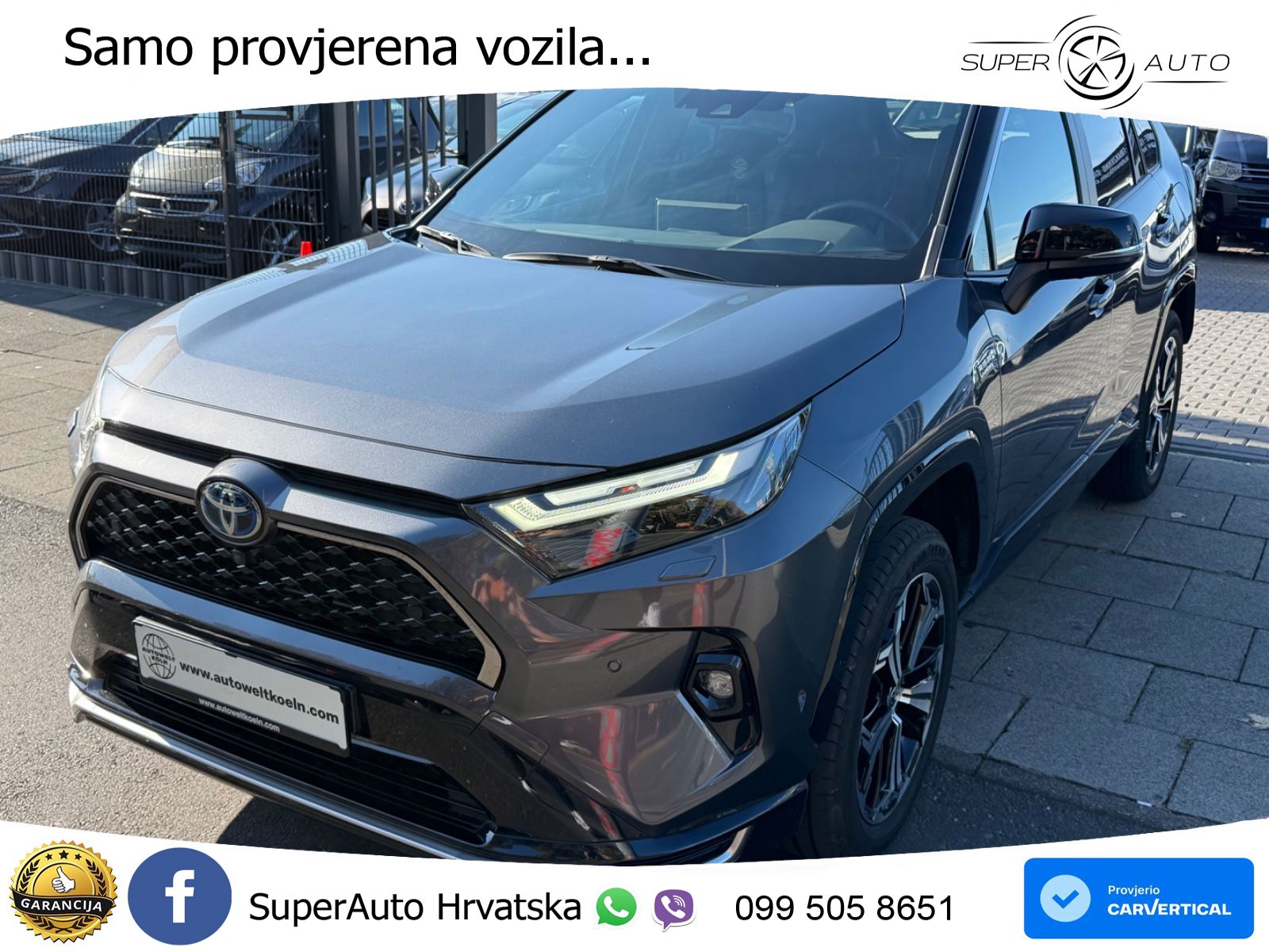 Toyota RAV4 Prime 2.5 D-4S (302 KS) Hybrid E-Four e-CVT LED+GR SJED+ACC