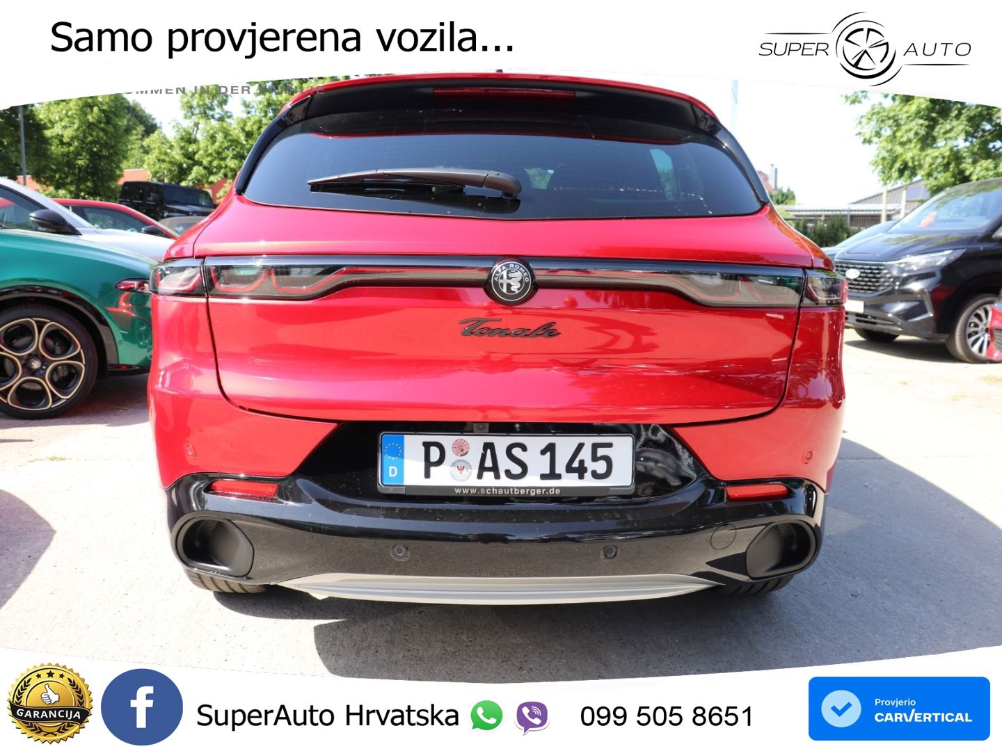 Alfa Romeo Tonale 1.5 VGT (174 KS) Hybrid TCT LED+GR SJED+ACC