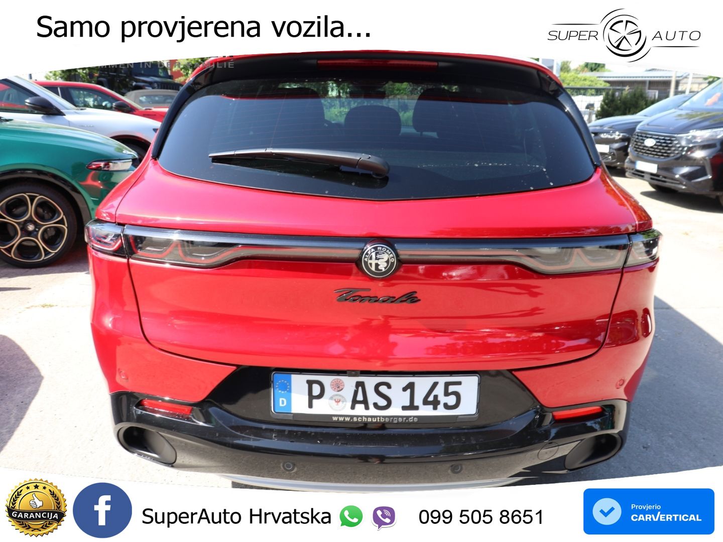 Alfa Romeo Tonale 1.5 VGT (174 KS) Hybrid TCT LED+GR SJED+ACC