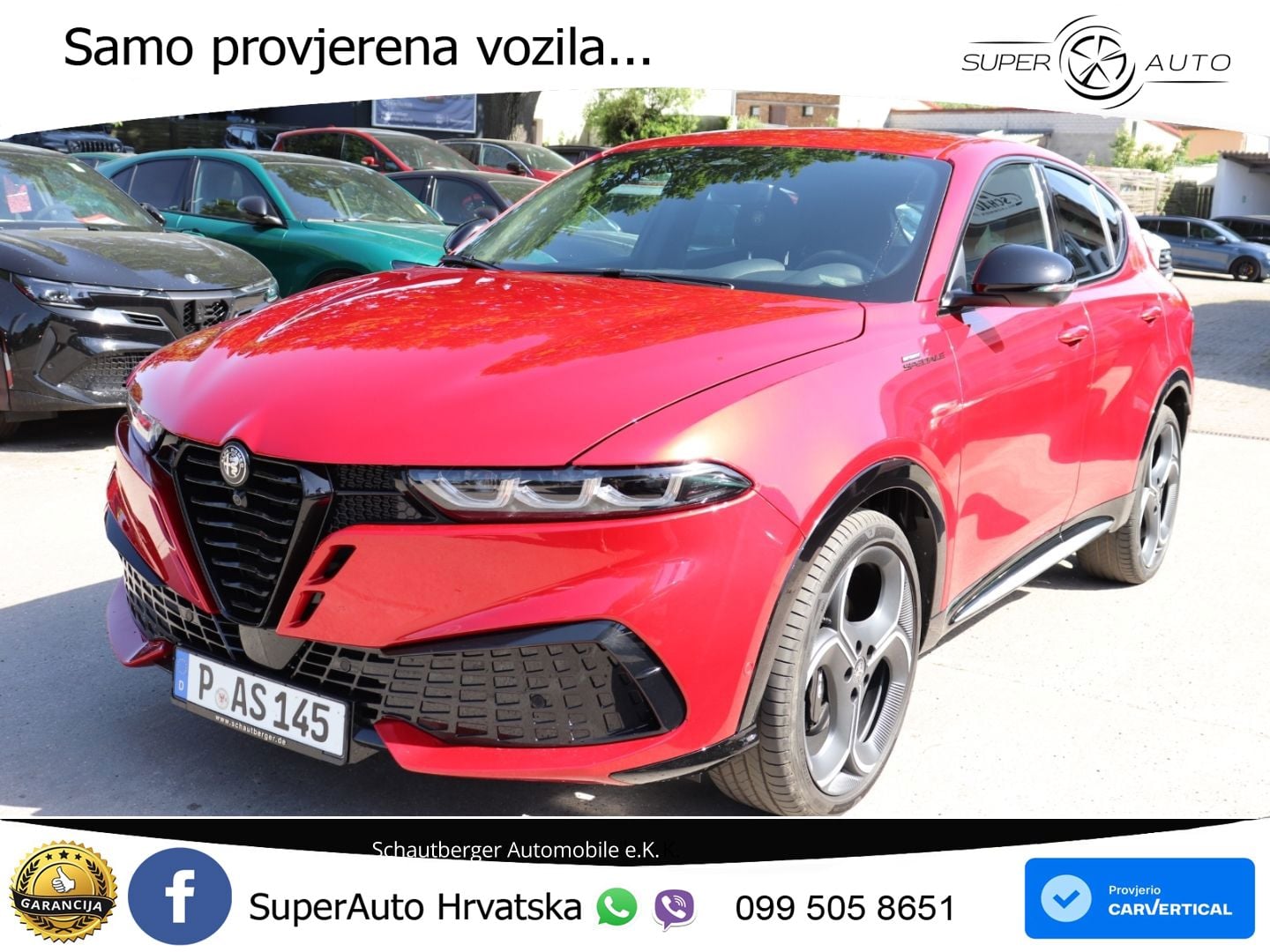 Alfa Romeo Tonale 1.5 VGT (174 KS) Hybrid TCT LED+GR SJED+ACC