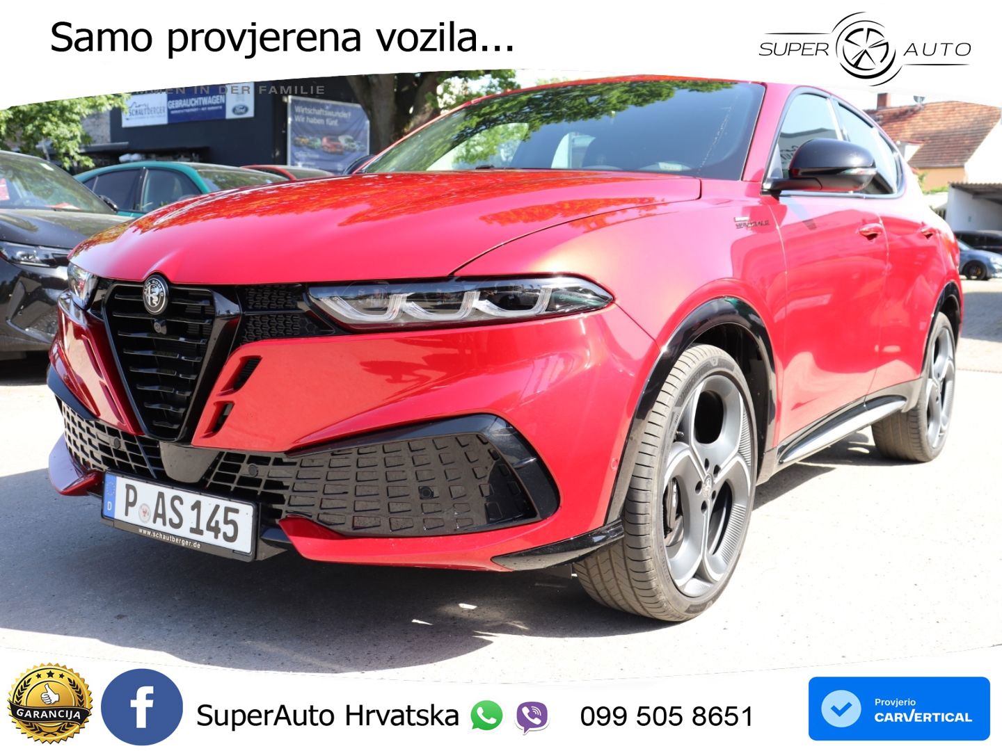 Alfa Romeo Tonale 1.5 VGT (174 KS) Hybrid TCT LED+GR SJED+ACC