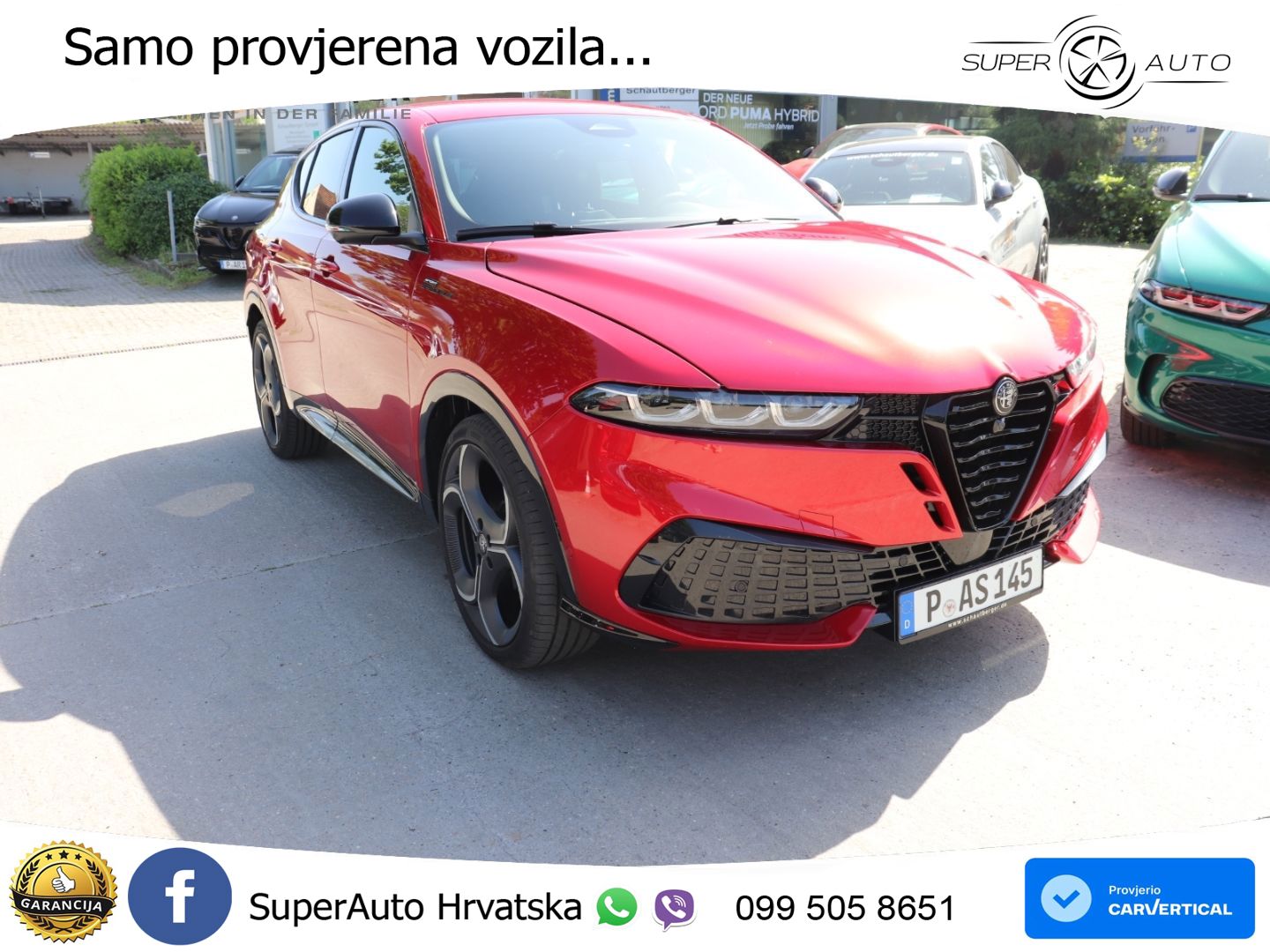 Alfa Romeo Tonale 1.5 VGT (174 KS) Hybrid TCT LED+GR SJED+ACC