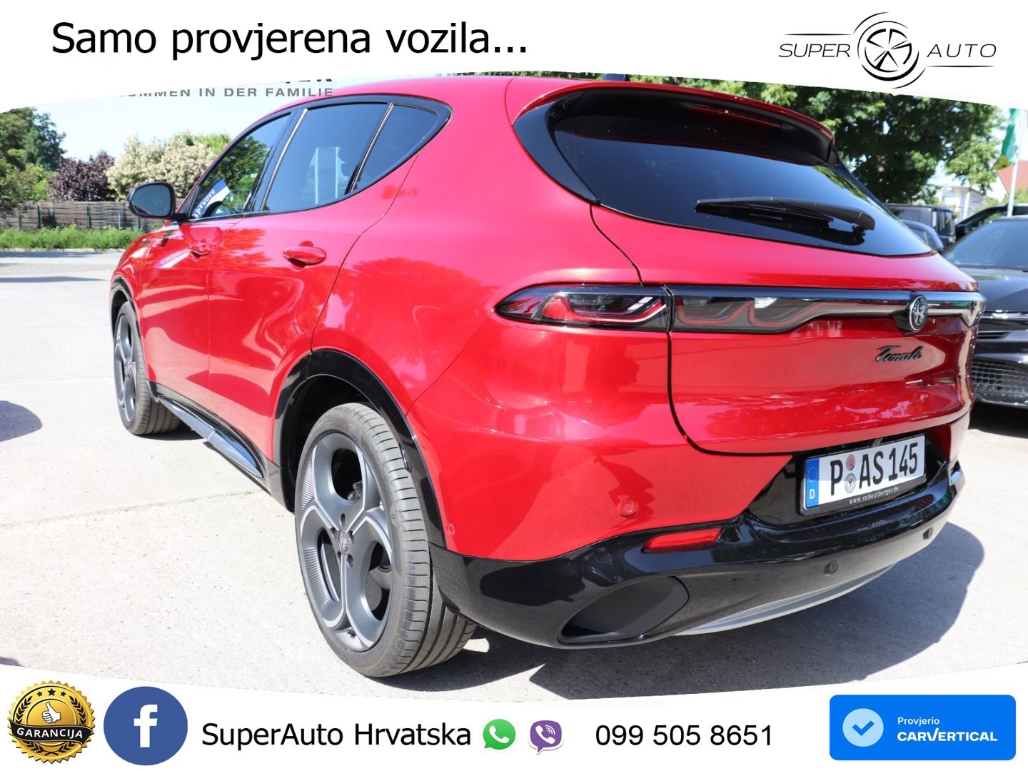 Alfa Romeo Tonale 1.5 VGT (174 KS) Hybrid TCT LED+GR SJED+ACC