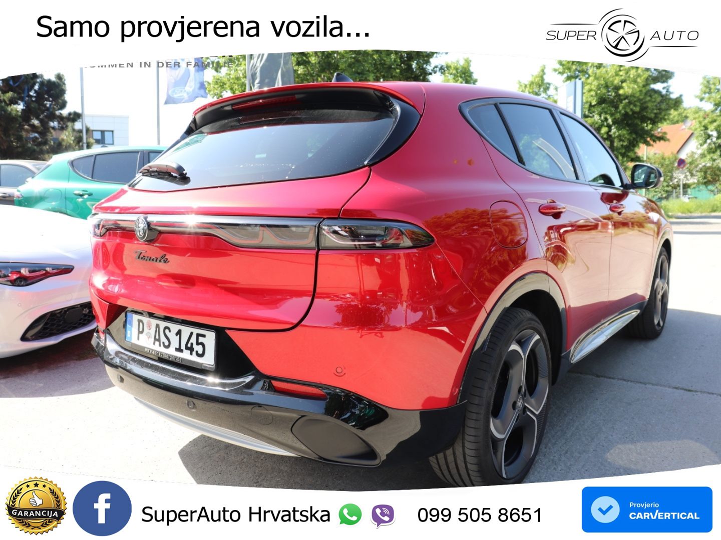 Alfa Romeo Tonale 1.5 VGT (174 KS) Hybrid TCT LED+GR SJED+ACC