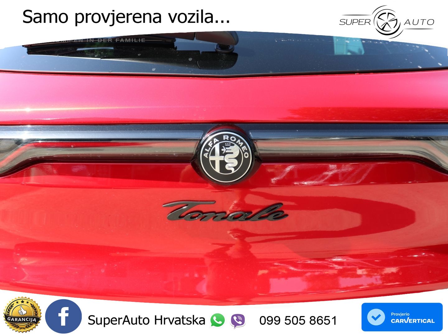 Alfa Romeo Tonale 1.5 VGT (174 KS) Hybrid TCT LED+GR SJED+ACC