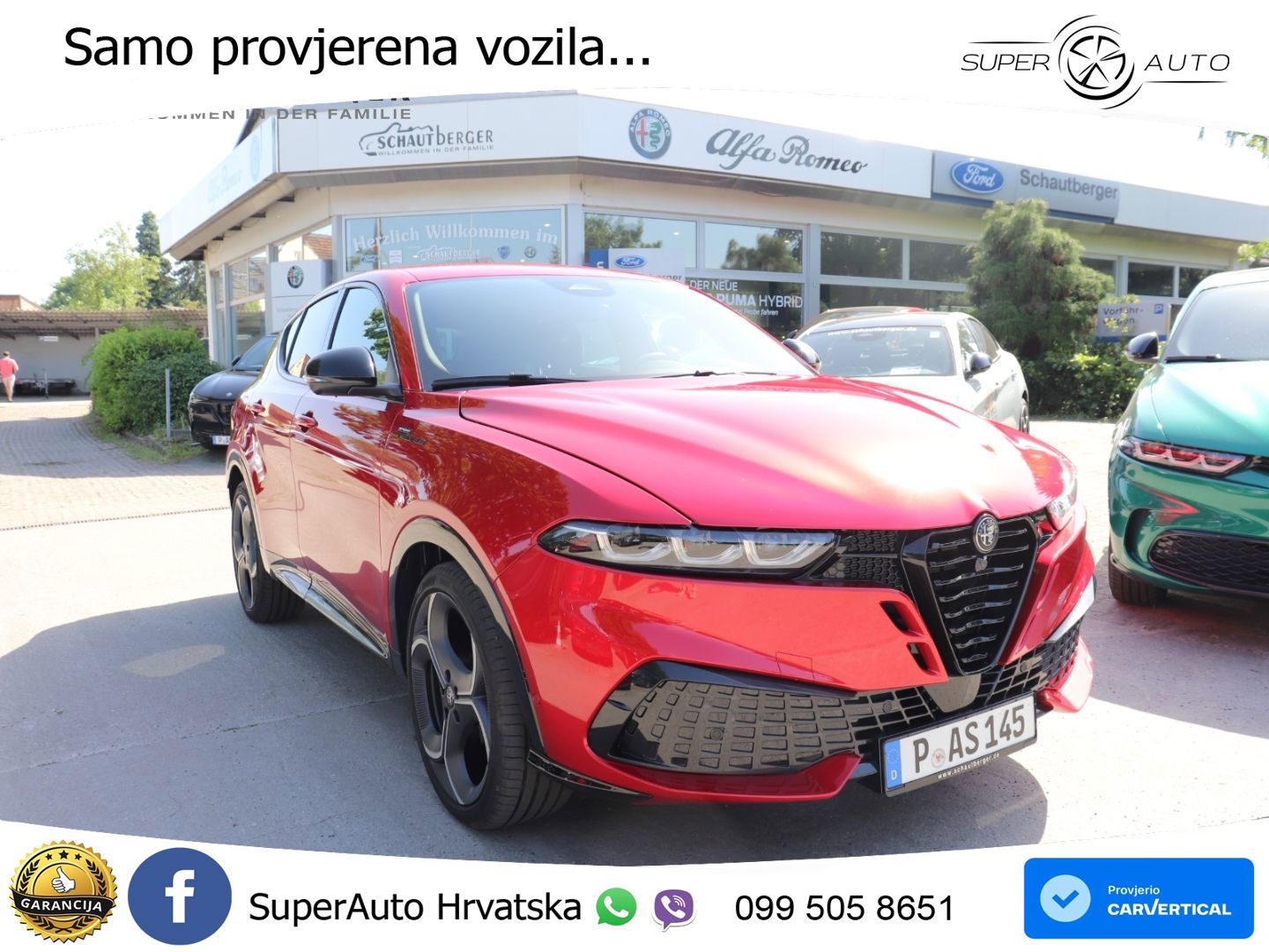 Alfa Romeo Tonale 1.5 VGT (174 KS) Hybrid TCT LED+GR SJED+ACC
