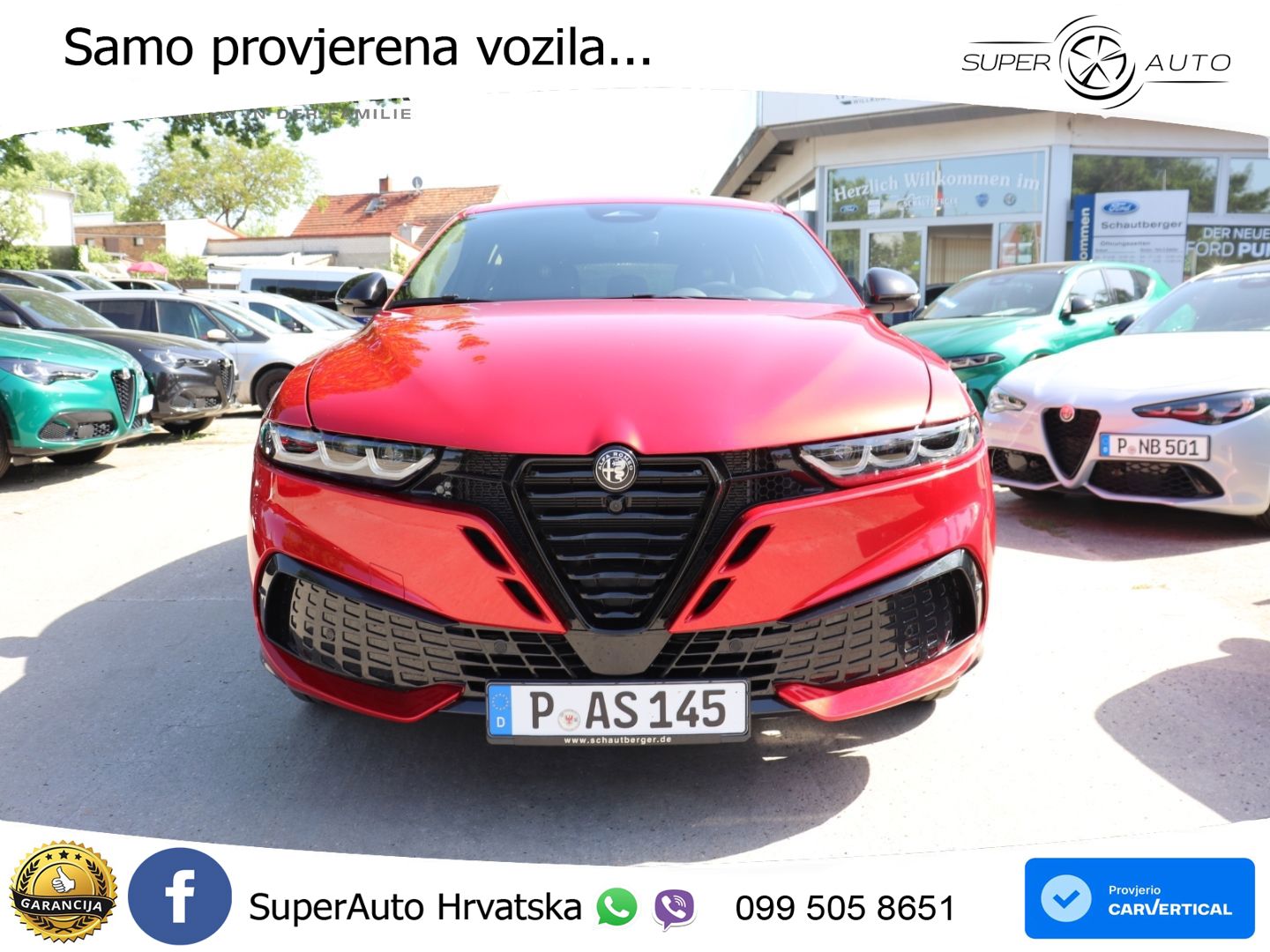 Alfa Romeo Tonale 1.5 VGT (174 KS) Hybrid TCT LED+GR SJED+ACC