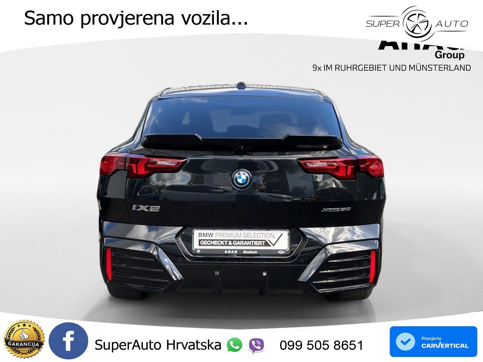 BMW iX2 66.5 kWh (313 KS) xDrive30