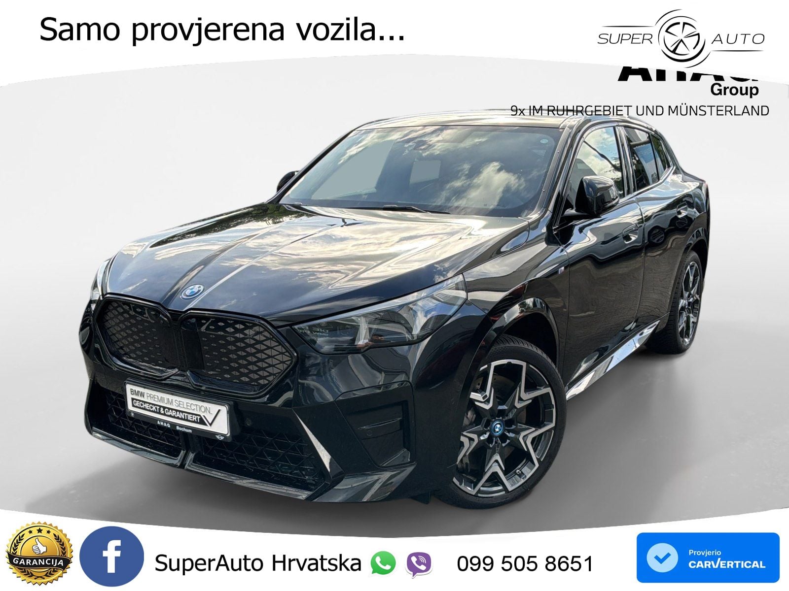BMW iX2 66.5 kWh (313 KS) xDrive30