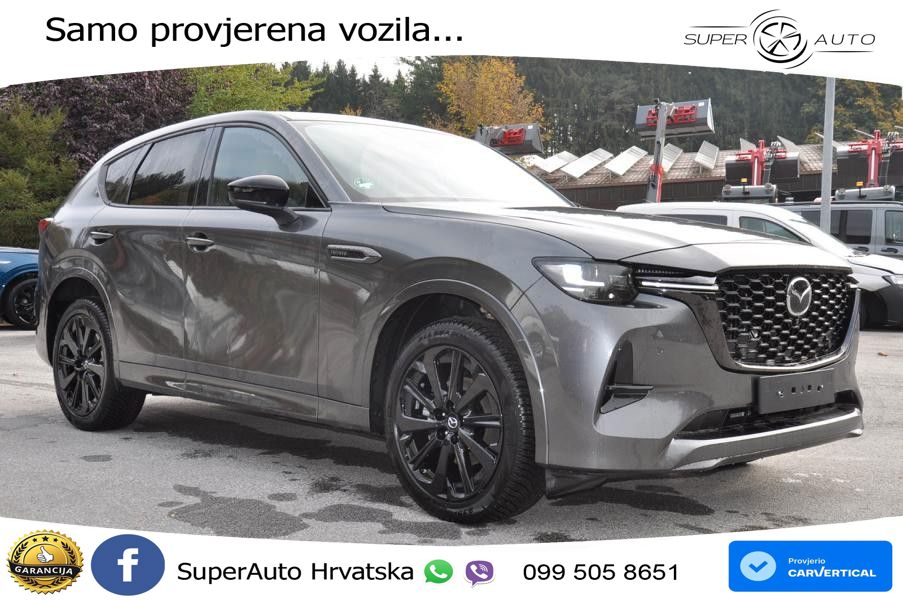 Mazda CX-60 3.3 e-Skyactiv D (254 KS) AWD Automatic LED+GR SJED+ACC