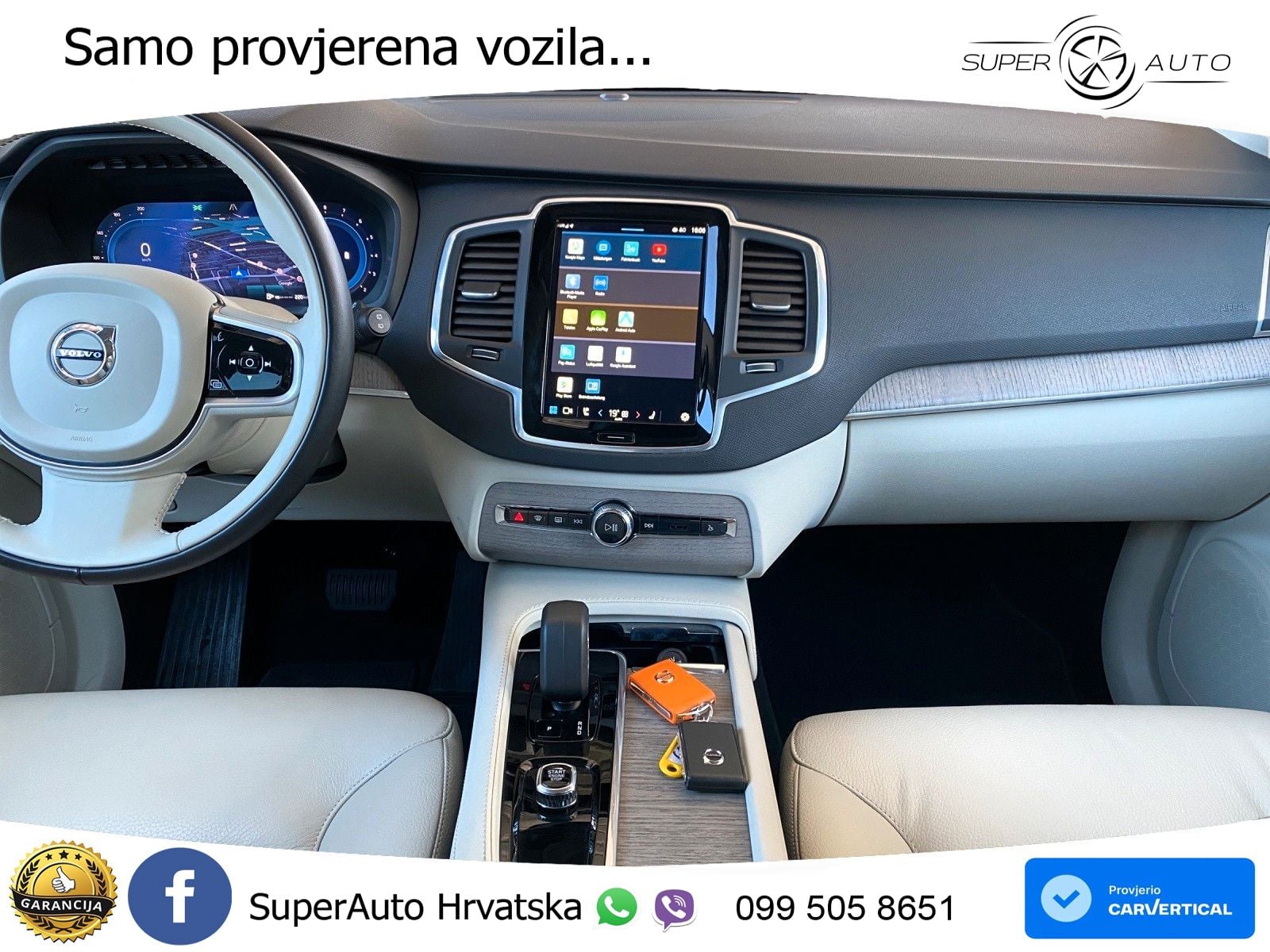 Volvo XC90 2.0 B5 AWD Automatic LED+GR SJED+ACC
