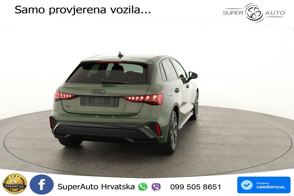 Audi A3 40 TFSI (204 KS) quattro S tronic S line