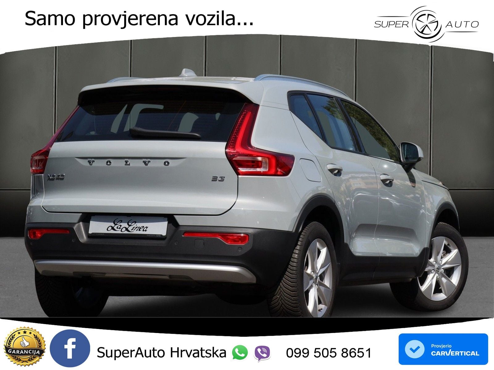 Volvo XC40 2.0 B3 163 KS Automatic LED+GR SJED+ACC