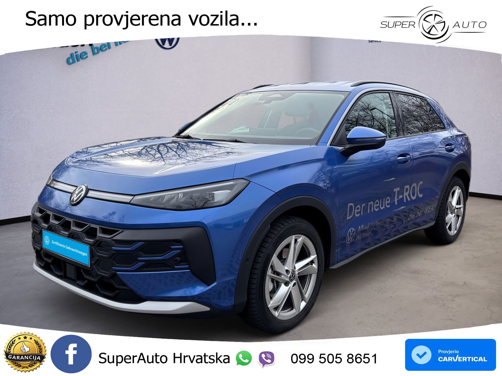 Volkswagen T-Roc II 1.5 eTSI (150 KS)  DSG LED+GR SJED+ACC