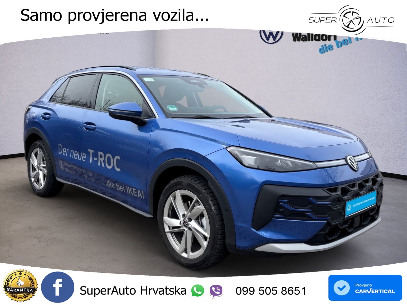 Volkswagen T-Roc II 1.5 eTSI (150 KS)  DSG LED+GR SJED+ACC