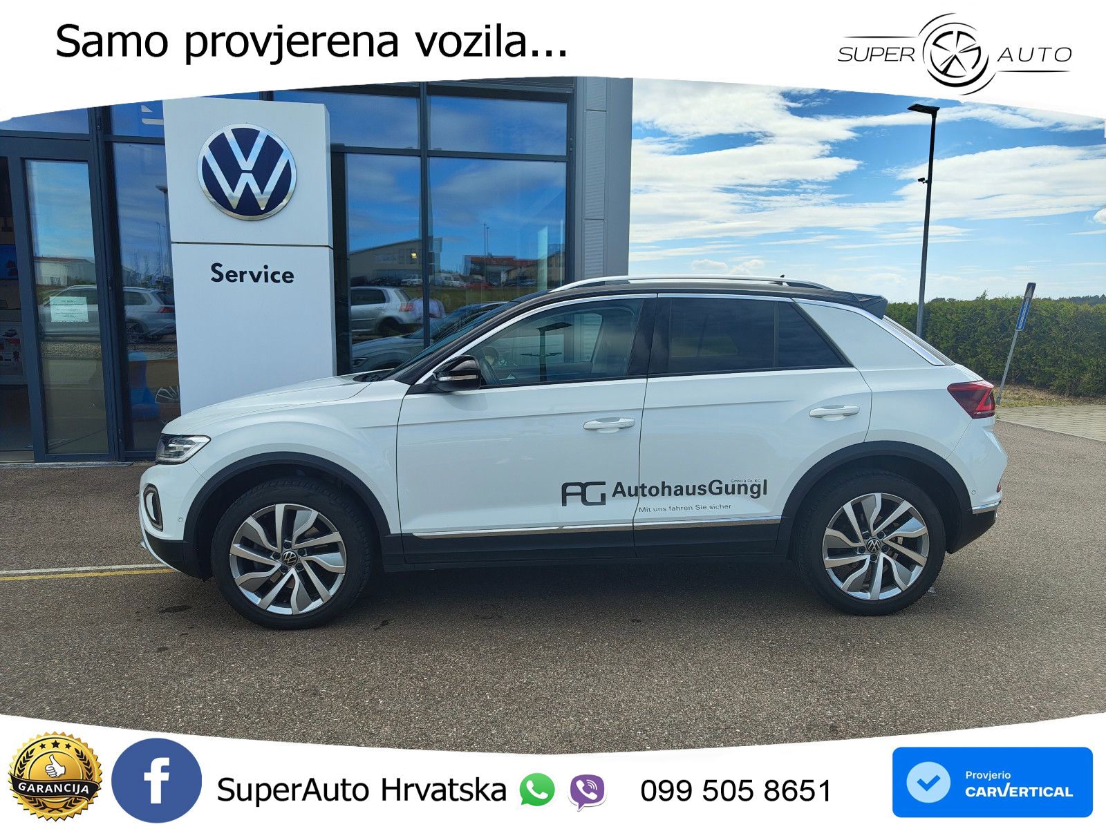 Volkswagen T-Roc 2.0 TSI (190 KS) 4M DSG LED+GR SJED+ACC