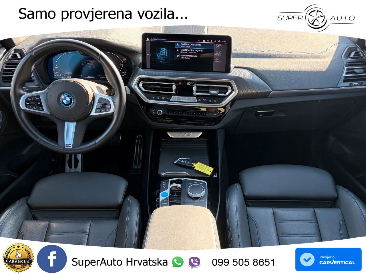 BMW iX3 80 kWh (286 KS) LED+GR SJED+ACC