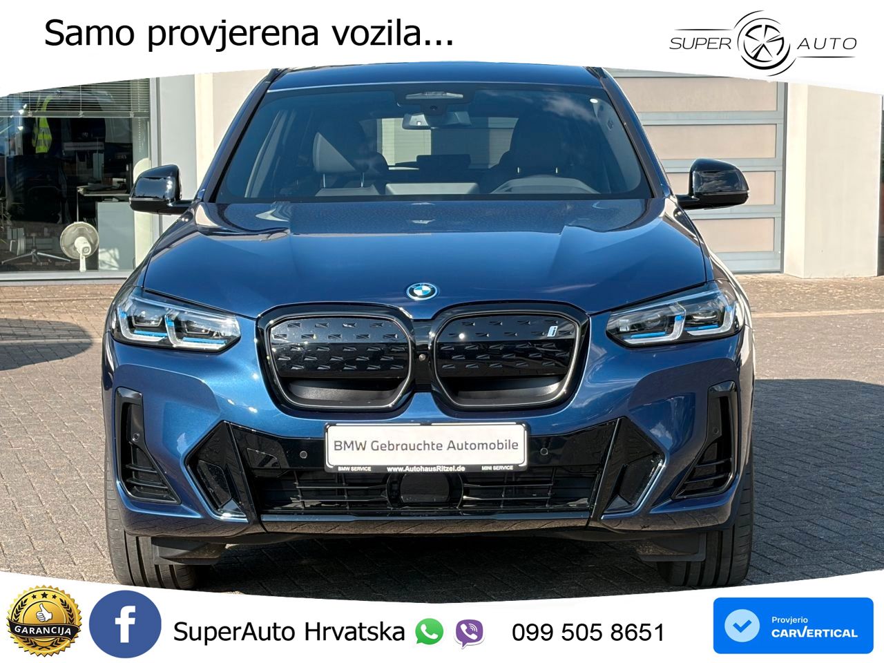 BMW iX3 80 kWh (286 KS) LED+GR SJED+ACC