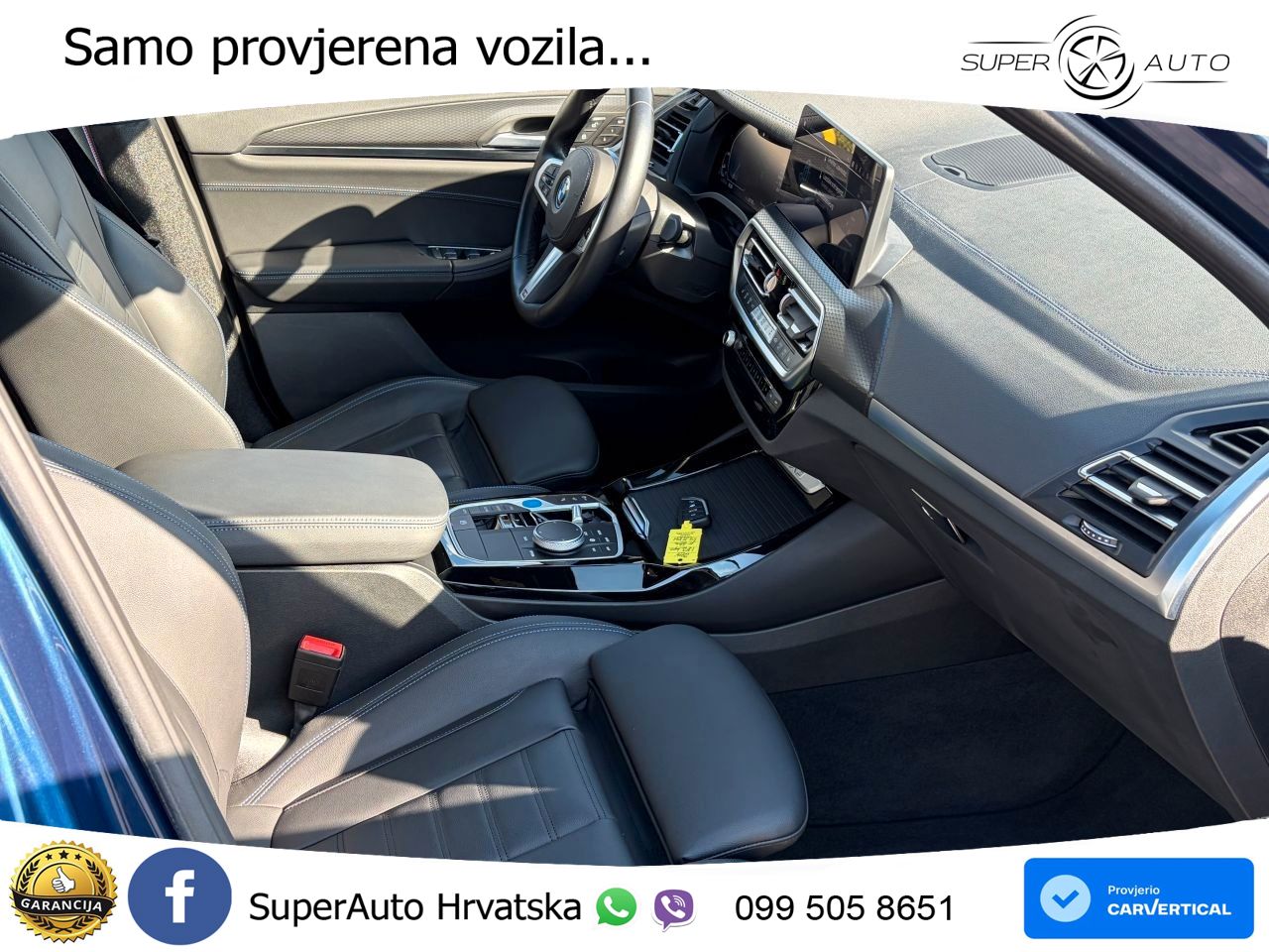 BMW iX3 80 kWh (286 KS) LED+GR SJED+ACC