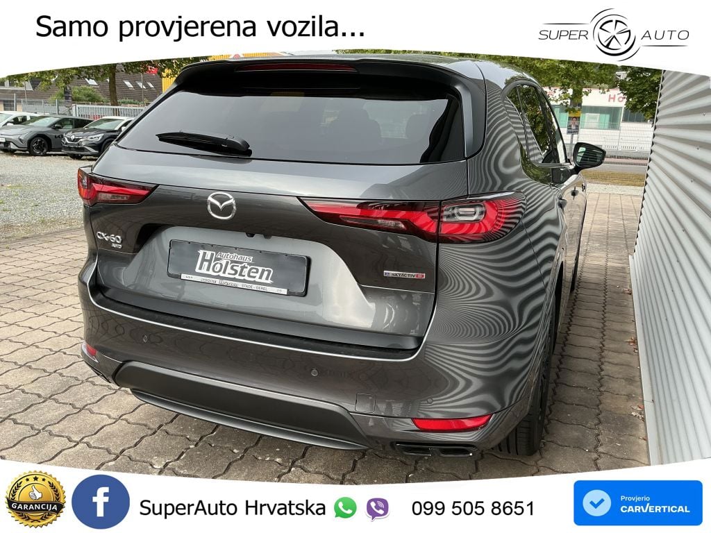 Mazda CX-60 3.3 e-Skyactiv D (254 KS) AWD Automatic LED+GR SJED+ACC