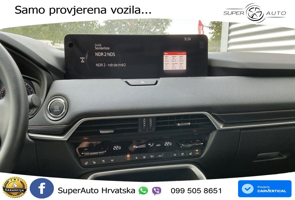 Mazda CX-60 3.3 e-Skyactiv D (254 KS) AWD Automatic LED+GR SJED+ACC