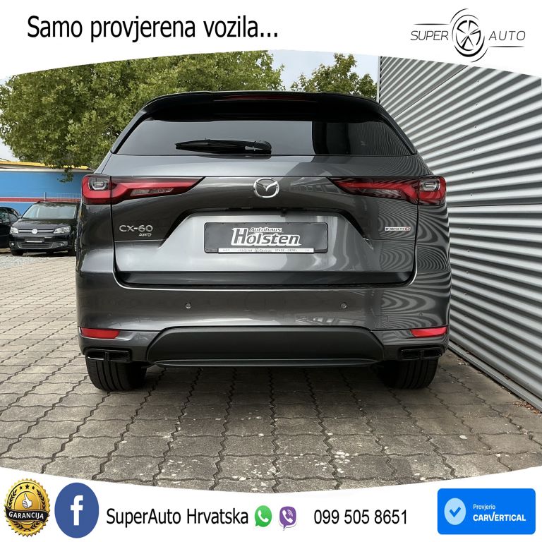 Mazda CX-60 3.3 e-Skyactiv D (254 KS) AWD Automatic LED+GR SJED+ACC