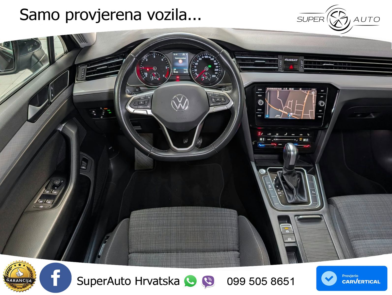 Volkswagen Passat Variant 2.0 TDI (150 KS) DSG Business LED+GR SJED+ACC