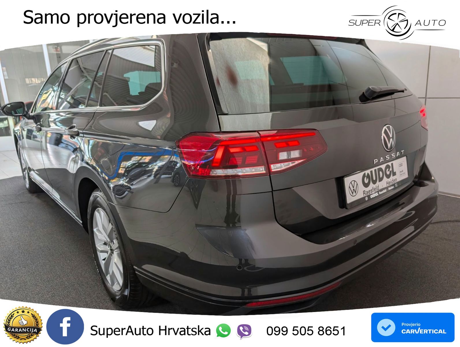 Volkswagen Passat Variant 2.0 TDI (150 KS) DSG Business LED+GR SJED+ACC