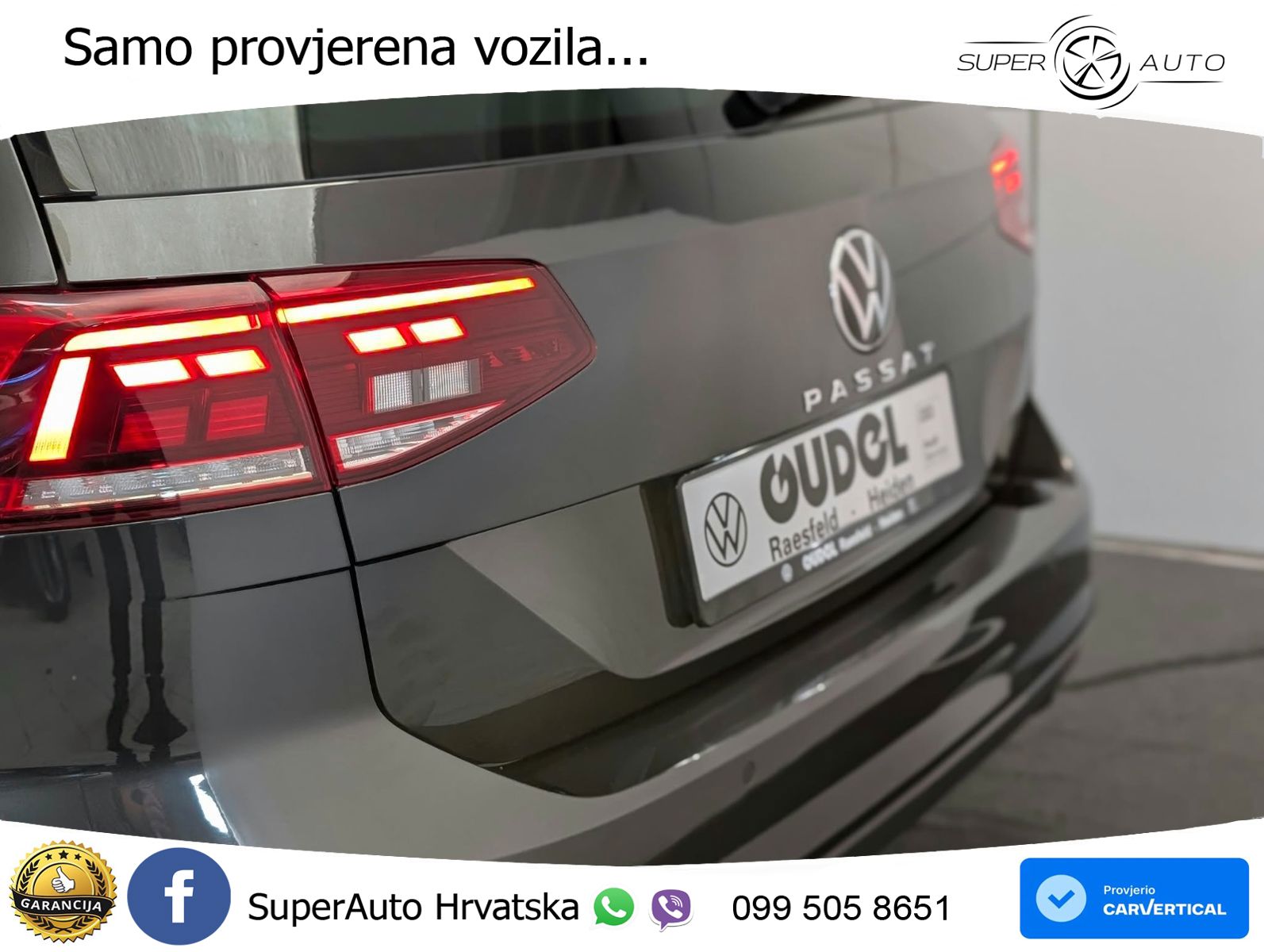 Volkswagen Passat Variant 2.0 TDI (150 KS) DSG Business LED+GR SJED+ACC