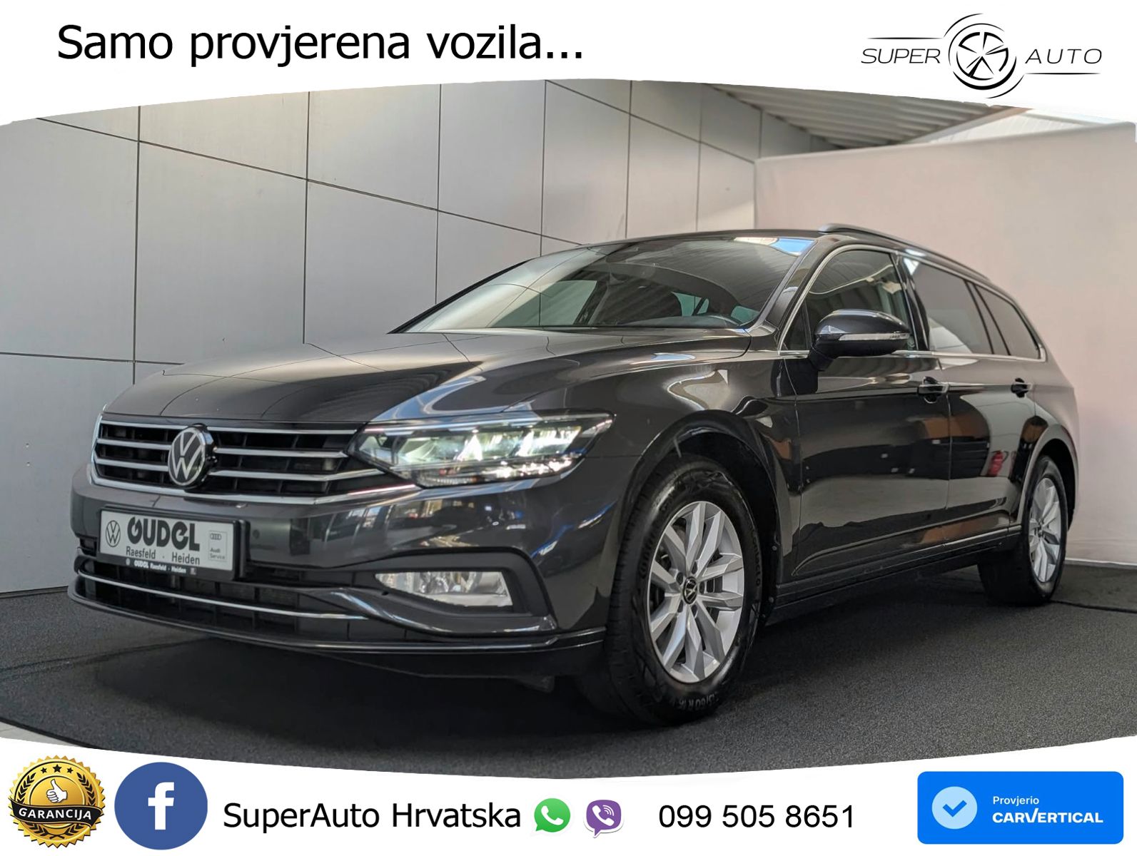 Volkswagen Passat Variant 2.0 TDI (150 KS) DSG Business LED+GR SJED+ACC