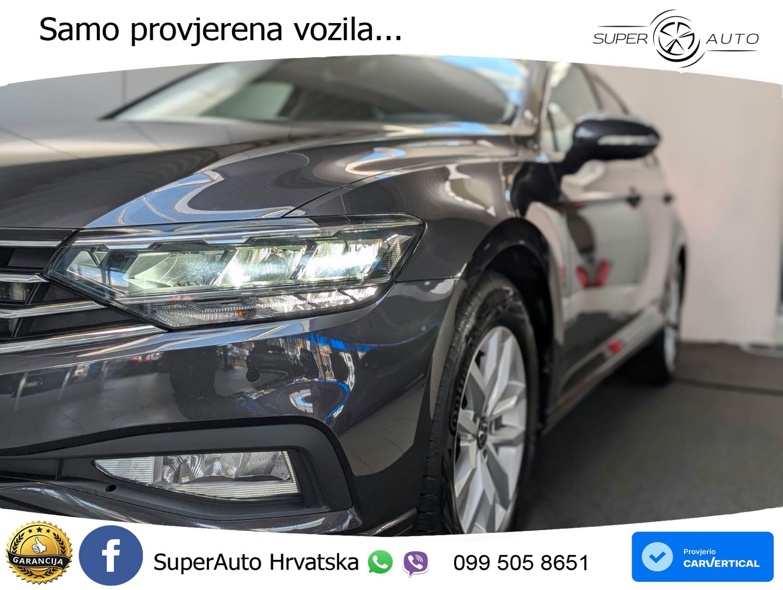 Volkswagen Passat Variant 2.0 TDI (150 KS) DSG Business LED+GR SJED+ACC