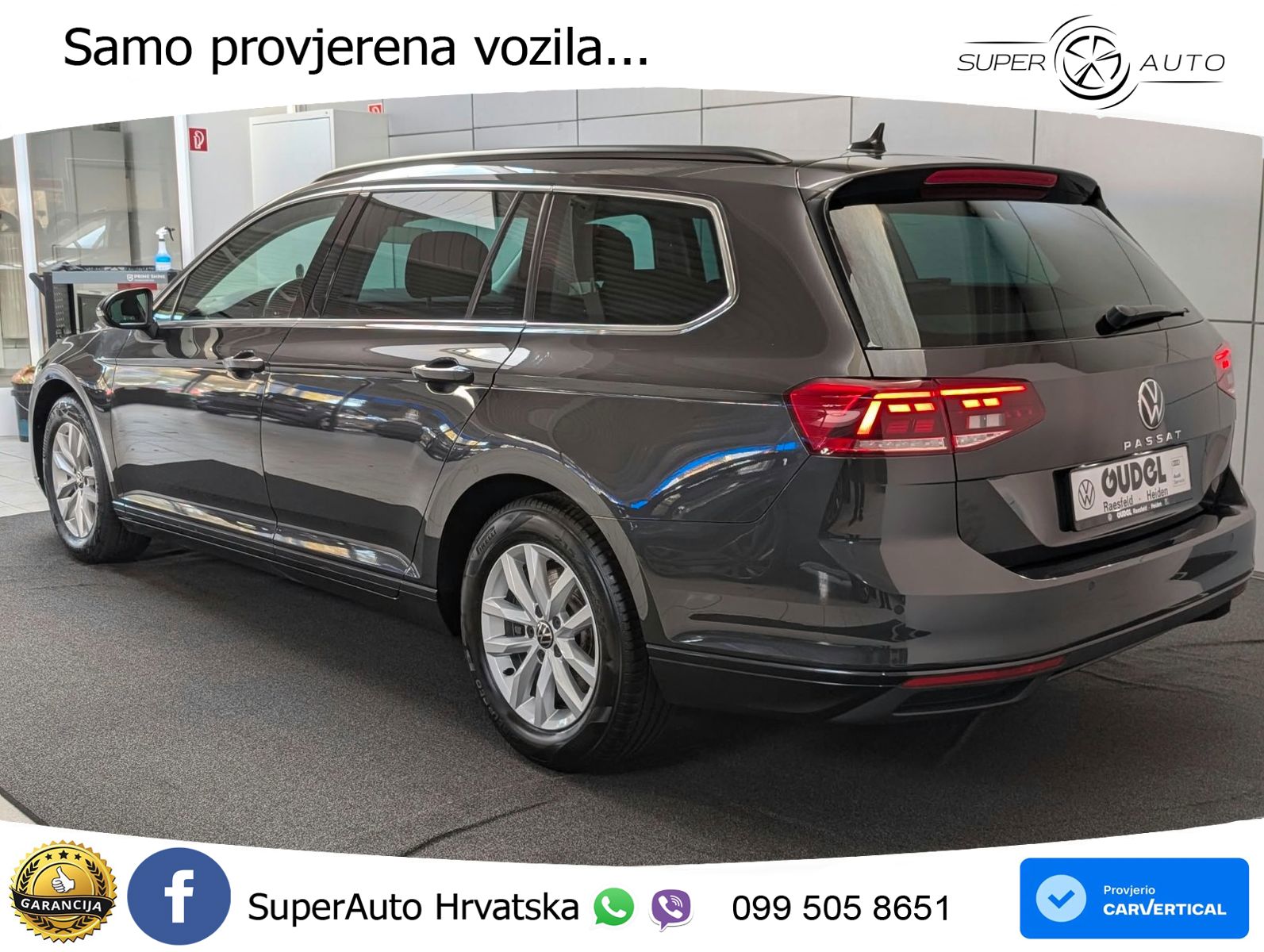 Volkswagen Passat Variant 2.0 TDI (150 KS) DSG Business LED+GR SJED+ACC