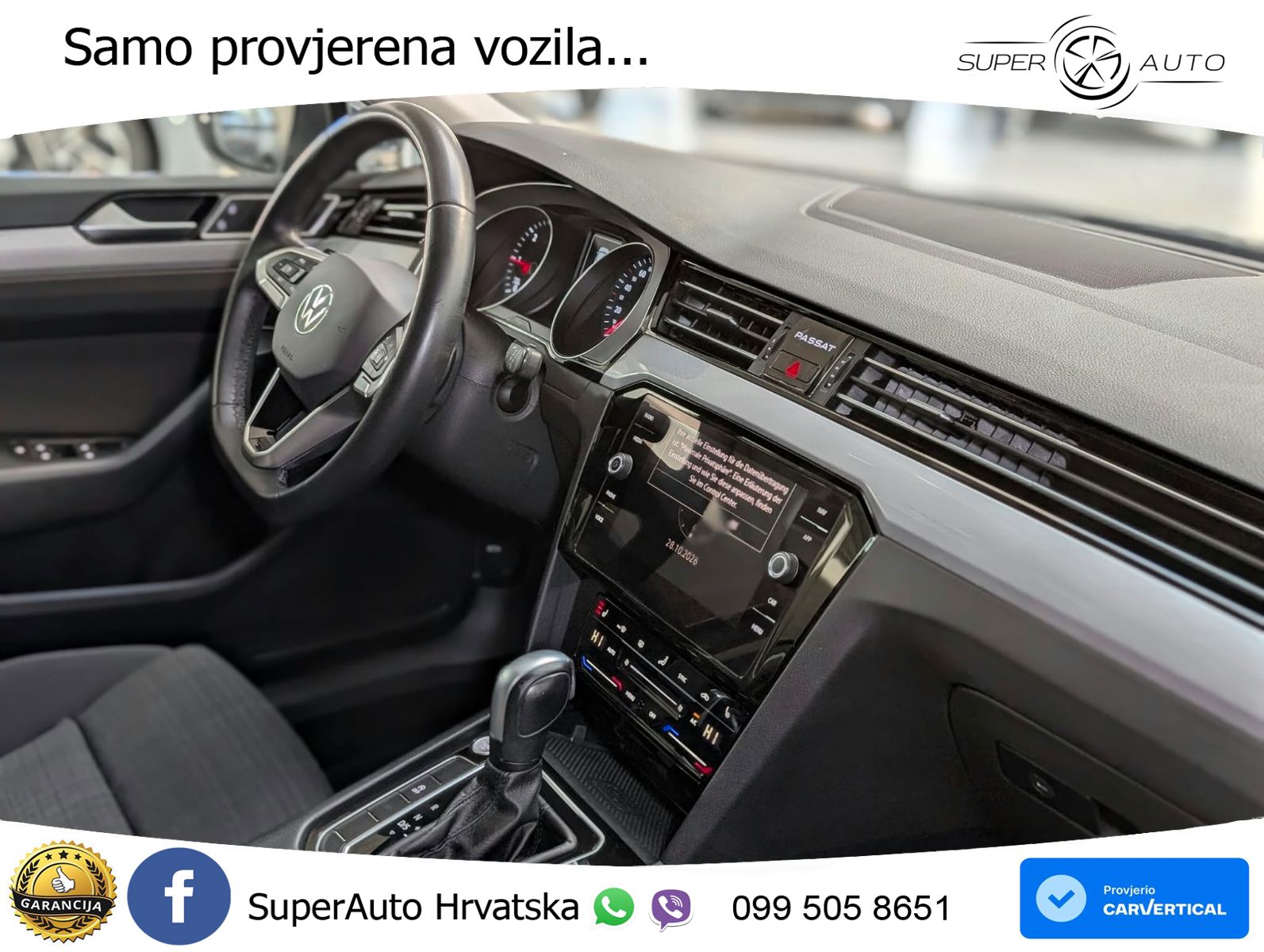Volkswagen Passat Variant 2.0 TDI (150 KS) DSG Business LED+GR SJED+ACC