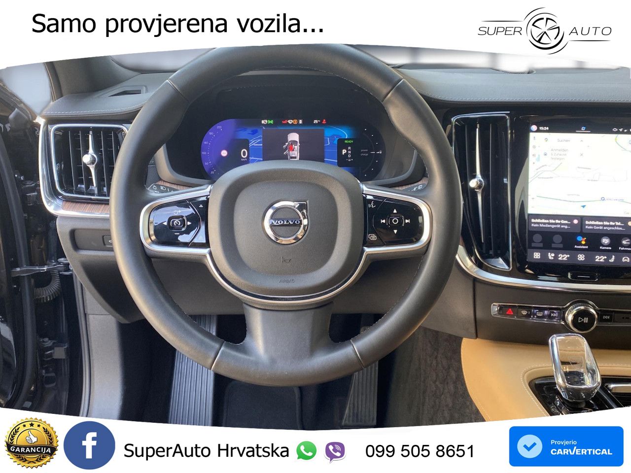 Volvo V60 2.0 T8 AWD Geartronic LED+GR SJED+ACC