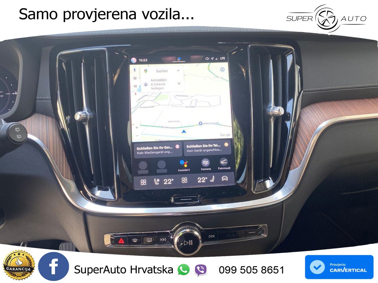 Volvo V60 2.0 T8 AWD Geartronic LED+GR SJED+ACC