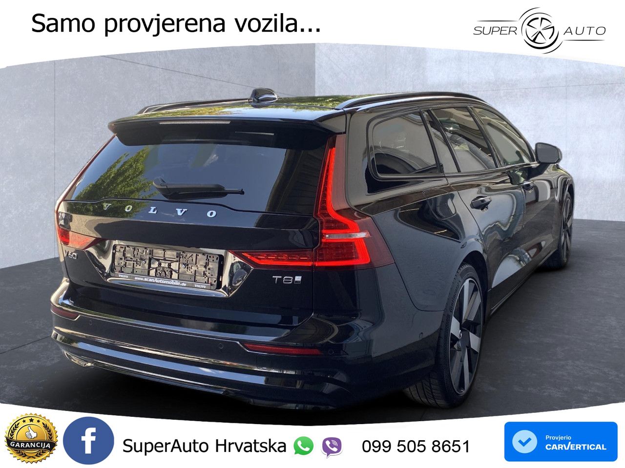 Volvo V60 2.0 T8 AWD Geartronic LED+GR SJED+ACC