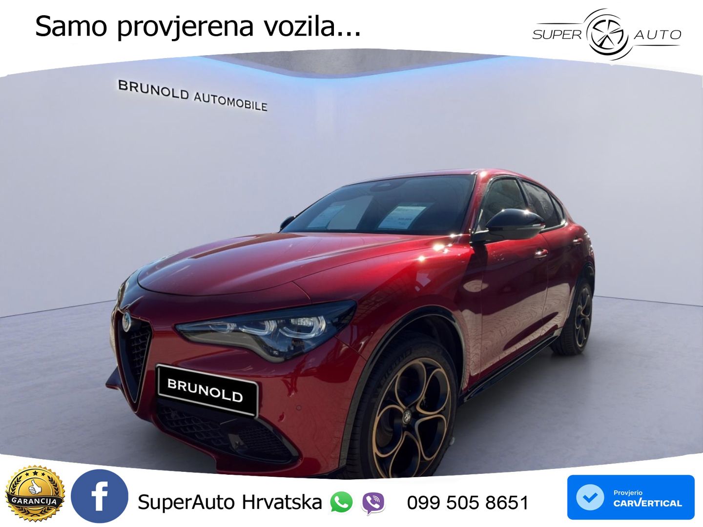 Alfa Romeo Stelvio 2.0 Turbo (280 KS) Q4 Automatic LED+GR SJED+ACC