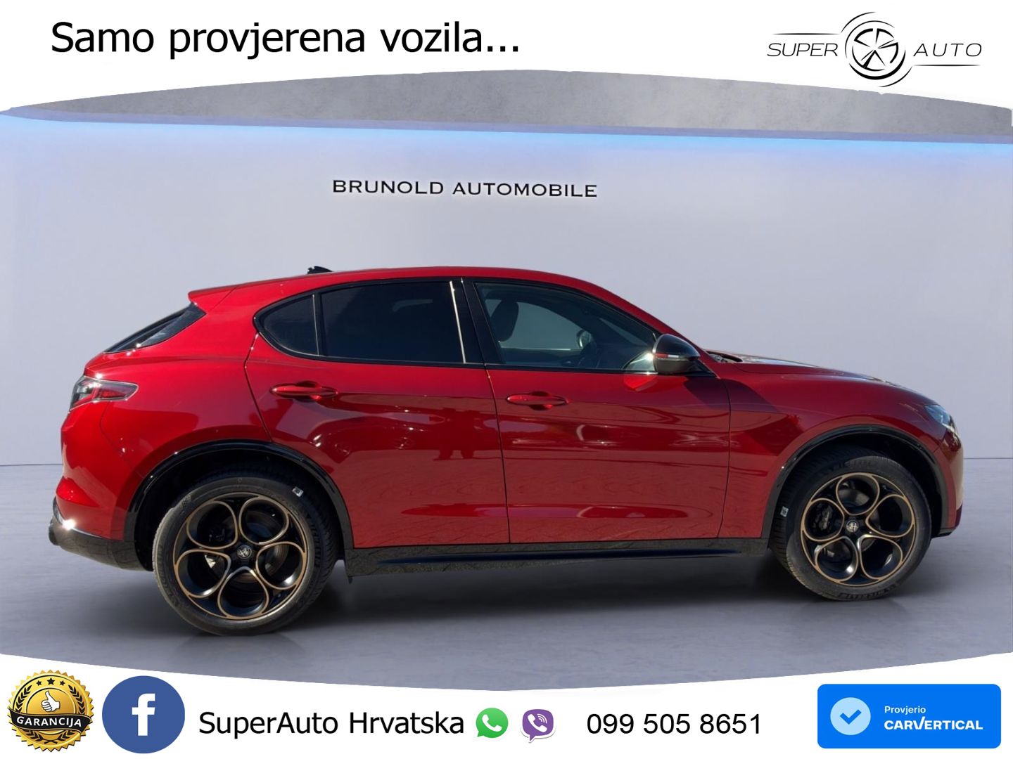 Alfa Romeo Stelvio 2.0 Turbo (280 KS) Q4 Automatic LED+GR SJED+ACC
